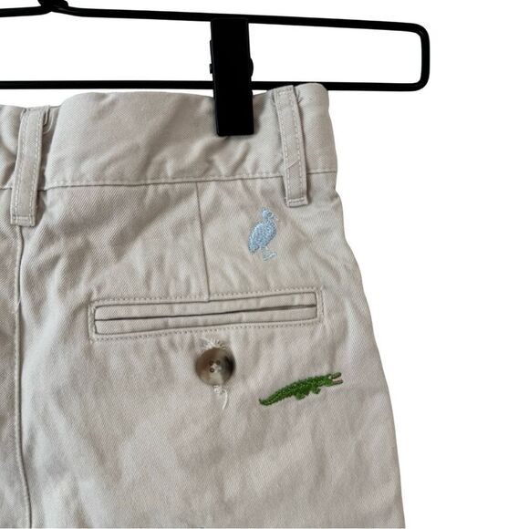 TBBC Boys 6 Alligator Embroidered Khaki Shorts Preppy Casual Classic - Picture 3 of 4